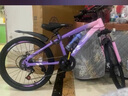 鳳凰山地自行車(chē)男女變速山地車(chē)碟剎青少年兒童自行車(chē)學(xué)生單車(chē) 星際 粉紫【單速+輻條輪】 20寸【適合125-160cm】 曬單實(shí)拍圖