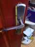 虎頓（HOTUN）木門鎖臥室門鎖室內門鎖可調節(jié)尺寸通用門鎖免改孔門鎖KTS02-M125 曬單實拍圖