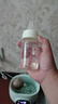 愛得利（evorie）奶瓶 新生兒奶瓶 標(biāo)準(zhǔn)口徑玻璃奶瓶120ml (自帶0-3個月S碼圓孔) 曬單實拍圖