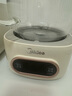 美的（Midea）花漾0膠水全玻璃全自動(dòng)養生壺 辦公室多功能煮茶壺 燒水壺恒溫電熱水壺煮茶器花茶壺1L YS10B101 曬單實(shí)拍圖