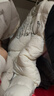 蓋璞嬰兒動(dòng)物耳朵連帽logo羽絨連體衣兒童裝644711 白色 80cm(9-18月) 亞洲尺碼 曬單實(shí)拍圖