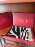 ELLE【禮盒裝】披肩女士辦公室保暖時尚百搭圍巾圍脖新款冬送禮教師節(jié) 曬單實拍圖