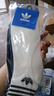 adidas經(jīng)典舒適三條紋短筒及踝襪子男女阿迪達(dá)斯官方三葉草 白/藍(lán)/暗灰 3942 曬單實(shí)拍圖