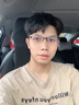 普萊斯（pulais）近視眼鏡框可配度數(shù)純鈦金屬高端商務(wù)半框超輕8g男士眼鏡架19897A 曬單實(shí)拍圖