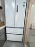 美的（Midea）508升法式多門(mén)四開(kāi)門(mén)一級能效雙系統雙循環(huán)除菌凈味國家補貼20%家用冰箱大容量BCD-508WTPZM(E)白 曬單實(shí)拍圖