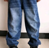 真維斯男童牛仔褲春秋款2024新款中大童休閑寬松褲子兒童秋裝直筒長(cháng)褲 牛仔藍/J純色 150 曬單實(shí)拍圖