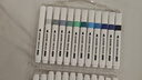 京東京造 24色丙烯馬克筆 學(xué)生速干不透紙不透色 正姿水彩筆 皮膚可水洗PP盒裝畫(huà)筆疊色記號筆 曬單實(shí)拍圖