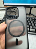 綠聯(lián) 適用iPhone15Pro手機殼 蘋(píng)果15Pro磁吸殼 MagSafe保護套 無(wú)線(xiàn)充電 防摔 磨砂黑色 曬單實(shí)拍圖