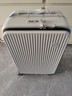 米熙前開(kāi)蓋鋁框箱包拉桿箱子密碼箱行李箱大容量旅行箱男20英寸煙白70 曬單實(shí)拍圖