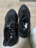 必邁2025新款遠征者6.0跑鞋緩震跑步鞋男女學(xué)生跳繩厚底防滑運動(dòng)鞋 金蟬黑 網(wǎng)紗版 42 曬單實(shí)拍圖