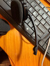 羅技（Logitech）H151 立體聲耳機 帶麥克風(fēng)話(huà)筒 筆記本專(zhuān)用降噪麥克風(fēng)（不支持臺式機）辦公耳麥 黑色 單個(gè)裝 曬單實(shí)拍圖