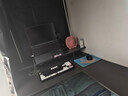 人文成家床上電腦桌電競拐角書(shū)桌宿舍上下鋪懶人神器筆記本學(xué)習轉角小桌子 【左轉擋板款】碳纖維色120x90cm 上下鋪通用 曬單實(shí)拍圖