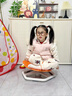 波比超人兒童感統訓練旋轉椅子前庭平衡訓練器材家用幼兒園早教旋轉盤(pán)玩具 【橘紅色】花朵感統旋轉椅 曬單實(shí)拍圖