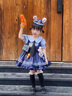 迪士尼（Disney）童裝洛麗塔公主裙女童裙子夏季兔子警官生日禮服兒童短袖蓬蓬裙女 藏青色裙子+裙撐 150 建議11~12歲（140-150cm） 曬單實拍圖
