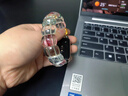 Freeson 適用華為WATCH GT4/GT5/GT5Pro表帶藝術(shù)玻璃珠鏈表帶 創(chuàng  )意腕帶 多巴胺時(shí)尚冰晶女款18mm9?？?曬單實(shí)拍圖