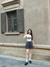 ZHR樂(lè )福鞋女軟底百搭圓頭小皮鞋女英倫風(fēng)粗跟JK女鞋 CE96 黑色 37 曬單實(shí)拍圖