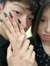 BOEAY梧桐情侶對戒情侶戒指男士純銀戒指女款男生鐘久久結求婚一對表白 【免費刻字】梧桐情侶對戒 曬單實(shí)拍圖