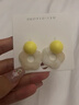 QBILY 耳環(huán)【4對裝】多巴胺編織花朵耳環(huán)女度假風(fēng)小眾高級感耳飾配飾 多巴胺耳環(huán)【4對裝】 曬單實拍圖
