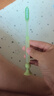 白惜長(zhǎng)頭牙刷4支加長(zhǎng)刷頭底部吸盤細(xì)軟毛男女士家用護(hù)齒清潔情侶款 曬單實(shí)拍圖