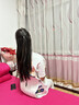 KYOLENS人體工學(xué)護(hù)腰坐墊靠背墊腰靠腰部支撐矯正坐姿防駝背座椅久坐神器 曬單實(shí)拍圖