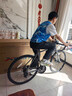 喜德盛（xds）公路自行車(chē)RT280超輕鋁合金車(chē)架禧瑪諾變速14速線(xiàn)拉油壓碟剎 太空灰/黑 700C*480（建議身高165-175cm） 曬單實(shí)拍圖