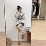 卓詩(shī)尼厚底勃肯鞋女2025年秋季新款百搭復古串珠單鞋小個(gè)子增高小皮鞋女 駝色 37 曬單實(shí)拍圖