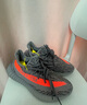 阿迪達斯Yeezy350夏日透氣男鞋灰橙椰子休閑鞋GW1229 38 曬單實(shí)拍圖