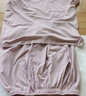 京東京造【10A抗菌】50支棉莫代爾涼感睡衣女睡衣短袖T恤家居服萱紫色L 曬單實(shí)拍圖