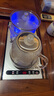 豐谷全自動(dòng)上水電熱水壺 茶臺(tái)燒水壺 家用辦公嵌入式茶桌茶幾一體機(jī)茶具電茶爐套裝 1L （37*20cm）底部上水銀色-消毒款 曬單實(shí)拍圖
