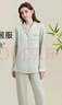 JOYNCLEON【清倉】月子服孕婦睡衣產(chǎn)婦哺乳睡衣套裝產(chǎn)后喂奶衣吸汗透氣 薄荷綠 L碼 曬單實拍圖