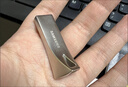 三星（SAMSUNG）128GB USB3.1 U盤 BAR 學(xué)習(xí)辦公 金屬高速優(yōu)盤 車載U盤 讀速400MB/s（Gen 1）香檳銀 適用哨兵模式 曬單實拍圖