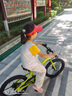 優(yōu)貝（RoyalBaby）兒童自行車鎂合金男女單車 月亮系列5-9歲 宇航員18寸 檸檬綠 曬單實(shí)拍圖