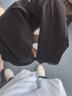 歐迪芬10A抑菌秋褲女薄款美膚女士打底褲玻尿酸無痕恒溫肌底褲面膜褲2條 曬單實拍圖