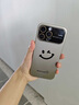 韻絢適用蘋(píng)果17promax手機殼簡(jiǎn)約笑臉iphone16promax保護套17Pro輕奢鏡頭全包17Ari磨砂防摔男女新款 鏡頭全包-自帶鏡頭膜沙漠金-Good luck笑臉 蘋(píng)果17ProMax 曬單實(shí)拍圖