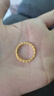 六福珠寶 黃金戒指麻花足金實(shí)心戒指 計價(jià) 14號-約3.39克 曬單實(shí)拍圖