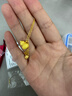 中銀億金黃金吊墜琺瑯七子葫蘆足金百搭項(xiàng)鏈套鏈生日中秋節(jié)禮物送女友老婆 琺瑯七彩葫蘆套鏈(黃)【金重約5.9g】 曬單實(shí)拍圖