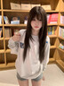 美式復(fù)古刺繡長袖t恤女2025新款秋季純棉百搭寬松早秋單穿上衣ins 白灰色 M 曬單實拍圖