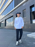 李寧運(yùn)動(dòng)長褲男子2025秋冬加絨保暖簡單休閑褲AYKV727 曬單實(shí)拍圖