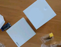 國際電工（FDD） 無線遙控開關(guān) 大面板免布線智能控制器隨意貼開關(guān)可穿墻 接收器1個+一開隨意貼1個-白 曬單實拍圖