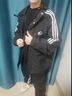 阿尼三青少年沖鋒衣外套男2025新款春秋季潮流帥氣初中高中學(xué)生防風(fēng)外衣 黑色 L 曬單實(shí)拍圖