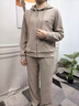 俞兆林（YUZHAOLIN）中年媽媽裝秋裝運(yùn)動(dòng)服套裝休閑衛(wèi)衣外套2025春秋新款中老年人女裝 杏色 XL  （推薦105斤以內(nèi)） 曬單實(shí)拍圖