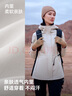 伯希和（Pelliot）戶外沖鋒軟殼衣女防風(fēng)防潑水收腰秋季外套休閑登山服12330602白M 曬單實(shí)拍圖