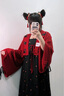 芷蘅間 喵唐錄 2025新款漢服女春秋新中式國風(fēng)連衣裙上班可以穿著(zhù)的漢服 上衣一件 預售30天 M 曬單實(shí)拍圖