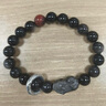 中國黃金（CHINA GOLD）貔貅六字箴言手串男士手鏈生日禮物送男友老公生日高級實(shí)用 貔貅六字箴言金曜石手串 曬單實(shí)拍圖