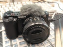 索尼（SONY）ZV-E10L 半畫(huà)幅微單相機 標準鏡頭套裝 顏值機身 精準對焦 VLOG APS-C畫(huà)幅 黑色 曬單實(shí)拍圖