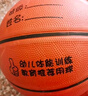 361°籃球中小學(xué)訓練室內外耐磨5號橡膠兒童玩具籃球 棕色 曬單實(shí)拍圖