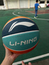 李寧（LI-NING）籃球兒童5號(hào)比賽室內(nèi)外耐磨水泥地幼兒小學(xué)生青少年戶外橡膠五號(hào) 曬單實(shí)拍圖