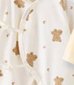 嬰兒衣服新生兒連體衣純棉a類(lèi)哈衣爬服0-3月男寶女寶睡衣四季貼身 星月熊+繡花熊 52cm （建議體重5-8斤） 曬單實(shí)拍圖
