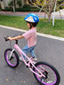 優(yōu)貝（RoyalBaby）兒童自行車5-9歲男女學(xué)生通勤鎂合金單車月亮系列 宇航員18寸粉色 曬單實(shí)拍圖