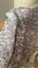 babylove寶寶春秋分體套裝家居服嬰兒舒適睡衣長袖長褲夢幻紫新生兒衣服 夢幻紫 90 cm 曬單實拍圖